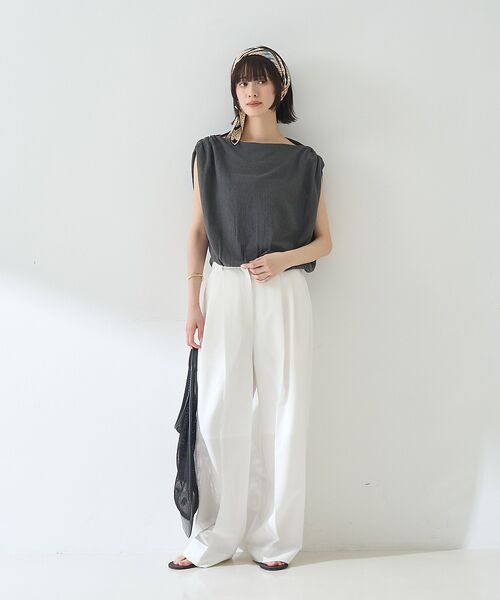 Rouge vif la cle / ルージュ・ヴィフ ラクレ ニット・セーター | ドレープニットプルオーバー | 詳細24