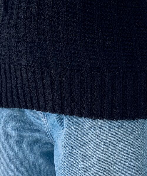 Rouge vif la cle / ルージュ・ヴィフ ラクレ ニット・セーター | 麻混ニットレースアップベスト | 詳細27