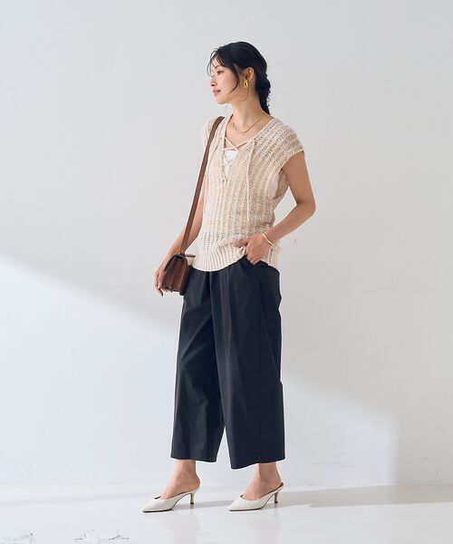 Rouge vif la cle / ルージュ・ヴィフ ラクレ パンツ | 【ロングセラー】NEW イージー ワイドパンツ | 詳細25