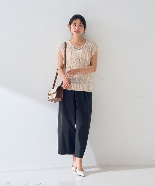 Rouge vif la cle / ルージュ・ヴィフ ラクレ パンツ | 【ロングセラー】NEW イージー ワイドパンツ | 詳細26