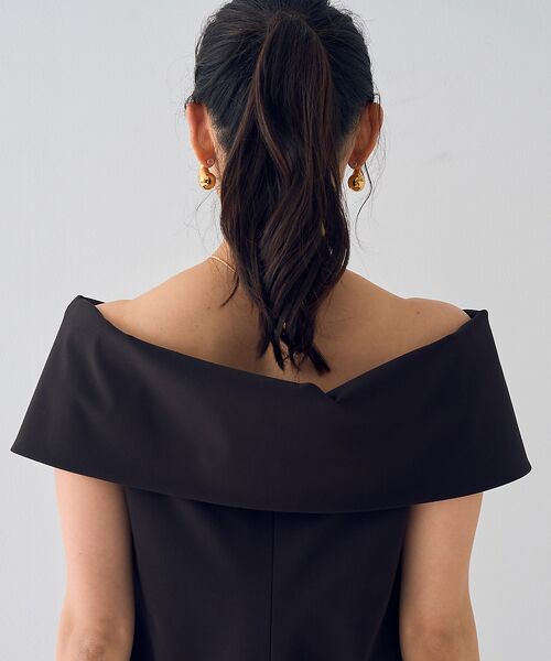 Rouge vif la cle / ルージュ・ヴィフ ラクレ ワンピース | 【撥水】大衿トリコットワンピース | 詳細11