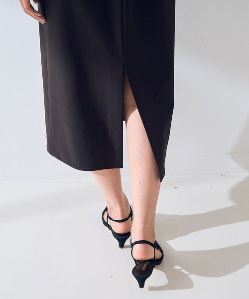 Rouge vif la cle / ルージュ・ヴィフ ラクレ ワンピース | 【撥水】大衿トリコットワンピース | 詳細13