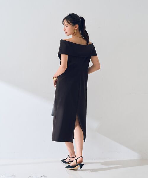 Rouge vif la cle / ルージュ・ヴィフ ラクレ ワンピース | 【撥水】大衿トリコットワンピース | 詳細5