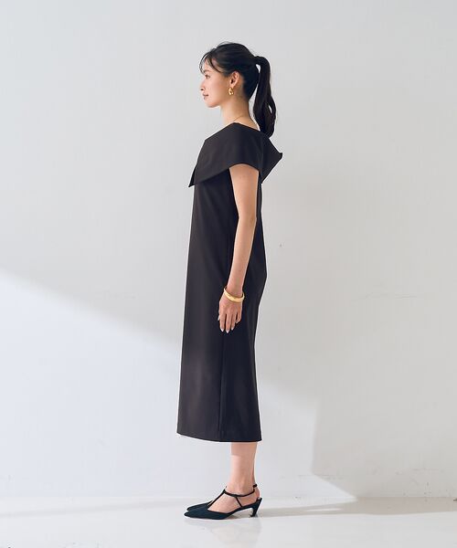 Rouge vif la cle / ルージュ・ヴィフ ラクレ ワンピース | 【撥水】大衿トリコットワンピース | 詳細9