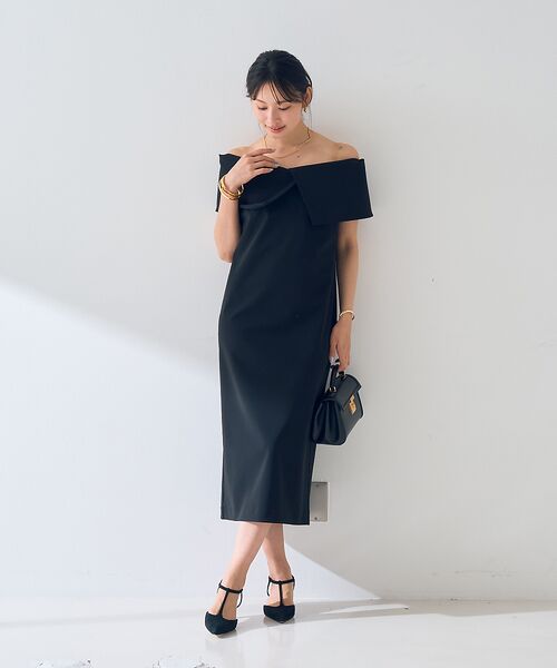 Rouge vif la cle / ルージュ・ヴィフ ラクレ ワンピース | 【撥水】大衿トリコットワンピース | 詳細17