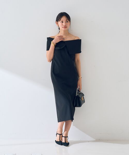 Rouge vif la cle / ルージュ・ヴィフ ラクレ ワンピース | 【撥水】大衿トリコットワンピース | 詳細18