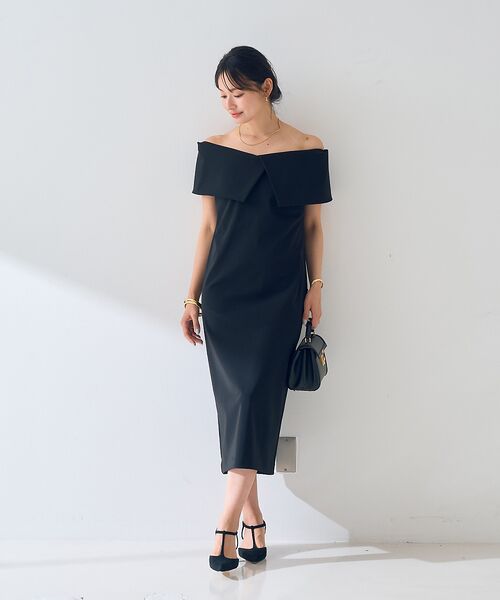 Rouge vif la cle / ルージュ・ヴィフ ラクレ ワンピース | 【撥水】大衿トリコットワンピース | 詳細19