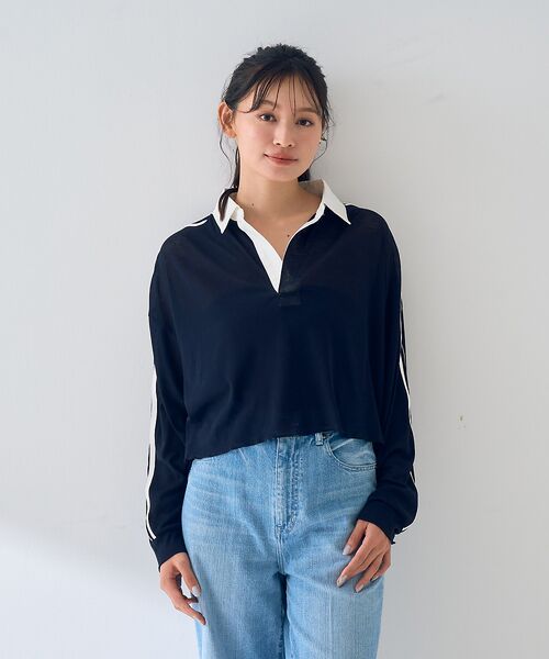 Rouge vif la cle / ルージュ・ヴィフ ラクレ Tシャツ | 【ST.JOHNS 3RD CLUB/セントジョンズサードクラブ】ラガーラインポ | 詳細1