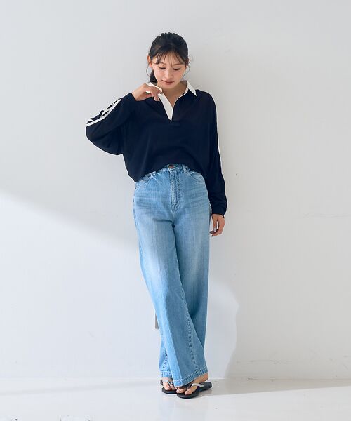 Rouge vif la cle / ルージュ・ヴィフ ラクレ Tシャツ | 【ST.JOHNS 3RD CLUB/セントジョンズサードクラブ】ラガーラインポ | 詳細12