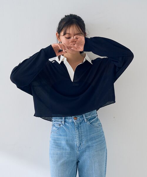 Rouge vif la cle / ルージュ・ヴィフ ラクレ Tシャツ | 【ST.JOHNS 3RD CLUB/セントジョンズサードクラブ】ラガーラインポ | 詳細2