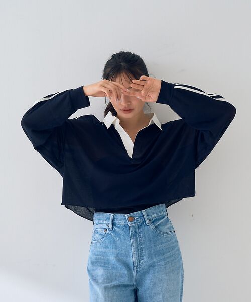 Rouge vif la cle / ルージュ・ヴィフ ラクレ Tシャツ | 【ST.JOHNS 3RD CLUB/セントジョンズサードクラブ】ラガーラインポ | 詳細3