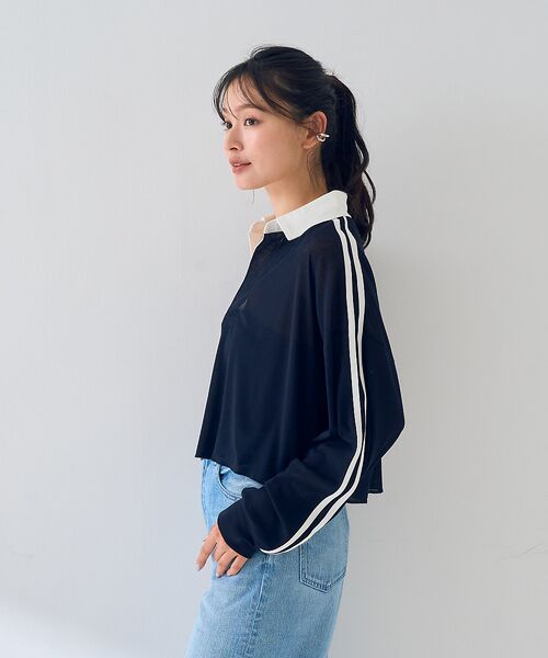 Rouge vif la cle / ルージュ・ヴィフ ラクレ Tシャツ | 【ST.JOHNS 3RD CLUB/セントジョンズサードクラブ】ラガーラインポ | 詳細4