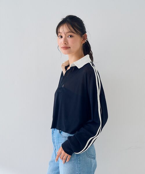 Rouge vif la cle / ルージュ・ヴィフ ラクレ Tシャツ | 【ST.JOHNS 3RD CLUB/セントジョンズサードクラブ】ラガーラインポ | 詳細5