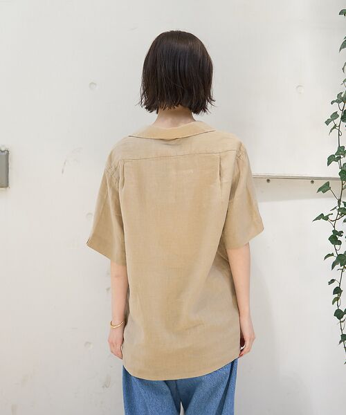 Rouge vif la cle / ルージュ・ヴィフ ラクレ シャツ・ブラウス | 【POLO RALPH LAUREN/ポロラルフローレン】クラシックフィットリネ | 詳細22