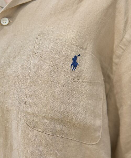 Rouge vif la cle / ルージュ・ヴィフ ラクレ シャツ・ブラウス | 【POLO RALPH LAUREN/ポロラルフローレン】クラシックフィットリネ | 詳細25