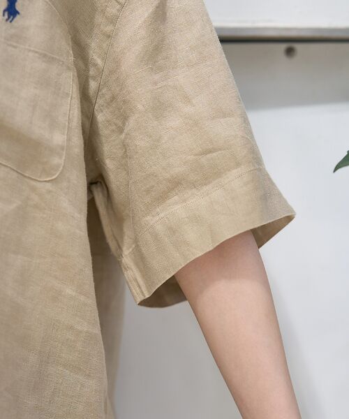 Rouge vif la cle / ルージュ・ヴィフ ラクレ シャツ・ブラウス | 【POLO RALPH LAUREN/ポロラルフローレン】クラシックフィットリネ | 詳細26