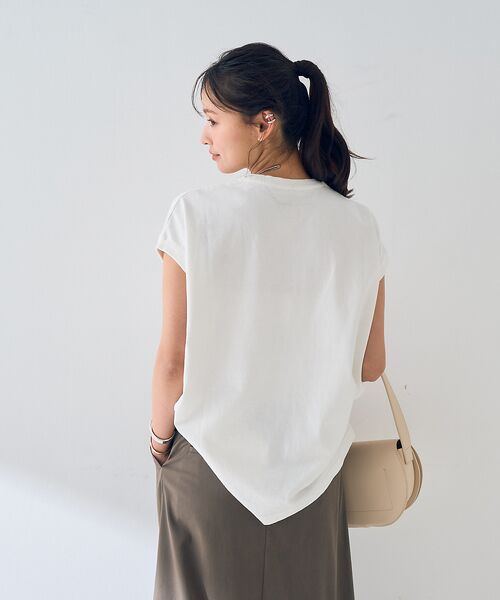 Rouge vif la cle / ルージュ・ヴィフ ラクレ Tシャツ | 【upper hights/アッパーハイツ】BIG NO SLEEVE T ノー | 詳細2