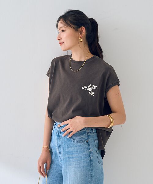 Rouge vif la cle / ルージュ・ヴィフ ラクレ Tシャツ | 【upper hights/アッパーハイツ】BIG NO SLEEVE T ノー | 詳細13