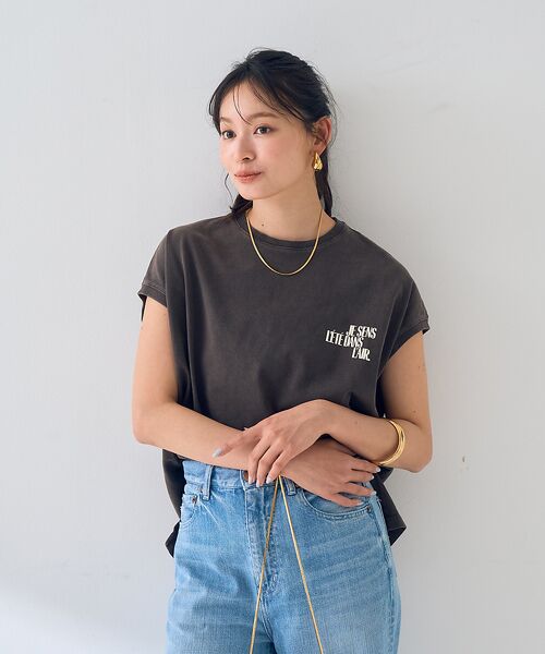 Rouge vif la cle / ルージュ・ヴィフ ラクレ Tシャツ | 【upper hights/アッパーハイツ】BIG NO SLEEVE T ノー | 詳細14