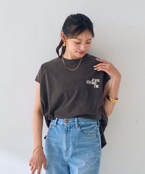 Rouge vif la cle / ルージュ・ヴィフ ラクレ Tシャツ | 【upper hights/アッパーハイツ】BIG NO SLEEVE T ノー | 詳細15