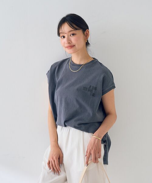 Rouge vif la cle / ルージュ・ヴィフ ラクレ Tシャツ | 【upper hights/アッパーハイツ】BIG NO SLEEVE T ノー | 詳細22