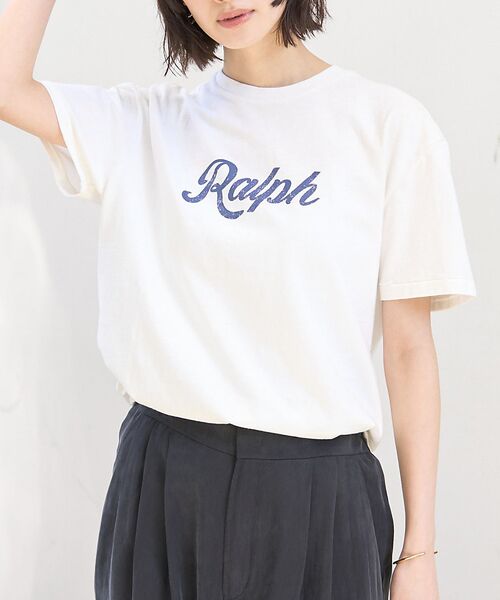 Rouge vif la cle/ルージュ・ヴィフ ラクレ 【POLO RALPH LAUREN/ポロラルフローレン】クラシックフィット R ホワイト F Rouge vif la cle/ルージュ・ヴィフ ラクレ 【POLO RALPH LAUREN/ポロラルフローレン】クラシックフィット R ホワイト F