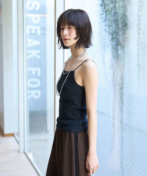 Rouge vif la cle / ルージュ・ヴィフ ラクレ キャミソール・チューブトップ | 【Robert P.Miller/ロバートピーミラー】Prib Cup Cami | 詳細7