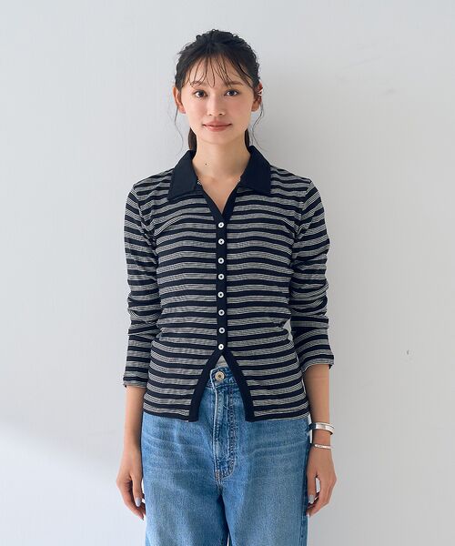 Rouge vif la cle / ルージュ・ヴィフ ラクレ カーディガン・ボレロ | 【Robert P.Miller / ロバートピーミラー】Prib Cardig | 詳細15