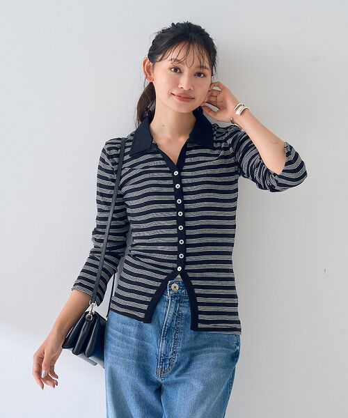 Rouge vif la cle / ルージュ・ヴィフ ラクレ カーディガン・ボレロ | 【Robert P.Miller / ロバートピーミラー】Prib Cardig | 詳細2