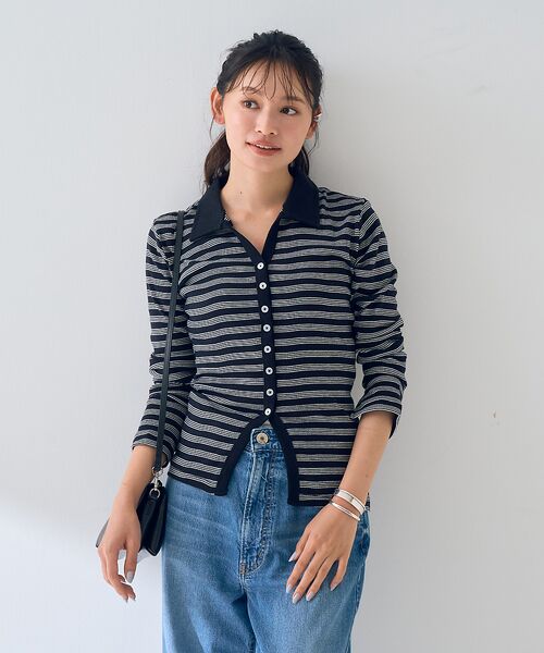 Rouge vif la cle / ルージュ・ヴィフ ラクレ カーディガン・ボレロ | 【Robert P.Miller / ロバートピーミラー】Prib Cardig | 詳細3