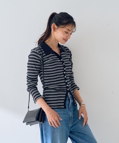 Rouge vif la cle / ルージュ・ヴィフ ラクレ カーディガン・ボレロ | 【Robert P.Miller / ロバートピーミラー】Prib Cardig | 詳細4