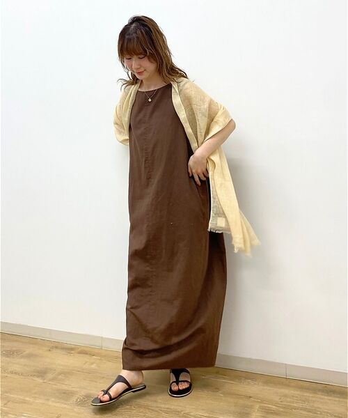 Rouge vif la cle / ルージュ・ヴィフ ラクレ マフラー・ショール・スヌード・ストール | 【追加】【The Bagmati/ザ バグマティ】リネンストール | 詳細6