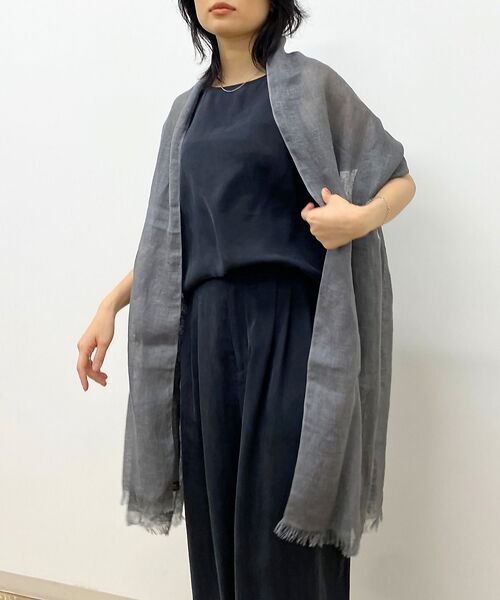 Rouge vif la cle / ルージュ・ヴィフ ラクレ マフラー・ショール・スヌード・ストール | 【The Bagmati/ザ バグマティ】リネンストール | 詳細5