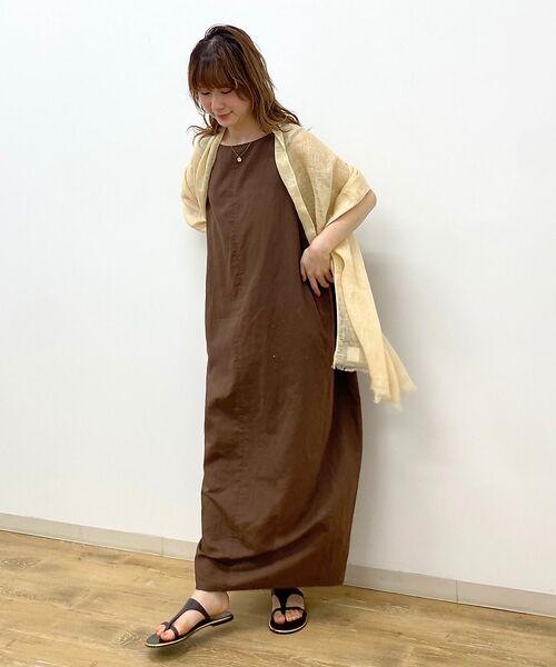 Rouge vif la cle / ルージュ・ヴィフ ラクレ マフラー・ショール・スヌード・ストール | 【The Bagmati/ザ バグマティ】リネンストール | 詳細9