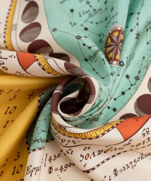 ＜シルクスカーフ65＞ホロスコープ シルクスカーフ65＞ホロスコープ – manipuri