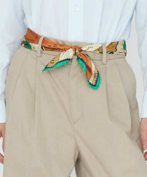 Rouge vif la cle / ルージュ・ヴィフ ラクレ バンダナ・スカーフ | 【manipuri/マニプリ】ホロスコープ シルクスカーフ 65×65 | 詳細8