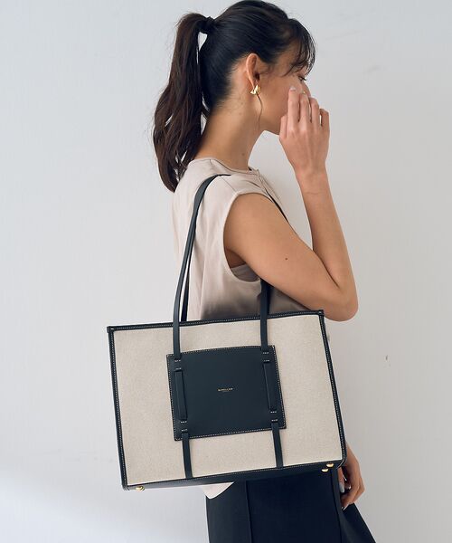 Rouge vif la cle / ルージュ・ヴィフ ラクレ トートバッグ | 【DEMELLIER/デメリエー】The Capri キャンパストートバッグ | 詳細7