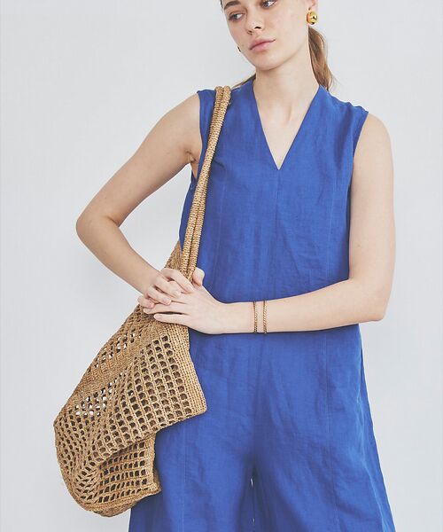 Rouge vif la cle/ルージュ・ヴィフ ラクレ 【追加2】【MADE IN MADA /メイドインマダ】HIT BAG バッグ ベージュ F Rouge vif la cle/ルージュ・ヴィフ ラクレ 【追加2】【MADE IN MADA /メイドインマダ】HIT BAG バッグ ベージュ F