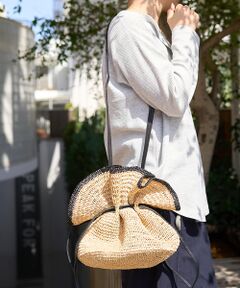 Rouge vif la cle / ルージュ・ヴィフ ラクレ ショルダーバッグ | 【MADE IN MADA /メイドインマダ】ANDRY S ショルダーかごバッ