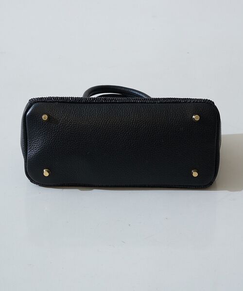 Rouge vif la cle / ルージュ・ヴィフ ラクレ かごバック | 【AULENTTI/オウレンティ】ラフィア×レザーベルトトート ショルダー付バッ | 詳細15