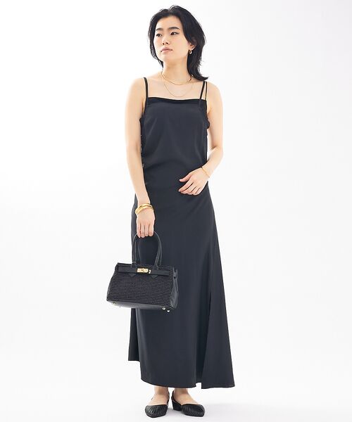 Rouge vif la cle / ルージュ・ヴィフ ラクレ かごバック | 【AULENTTI/オウレンティ】ラフィア×レザーベルトトート ショルダー付バッ | 詳細2