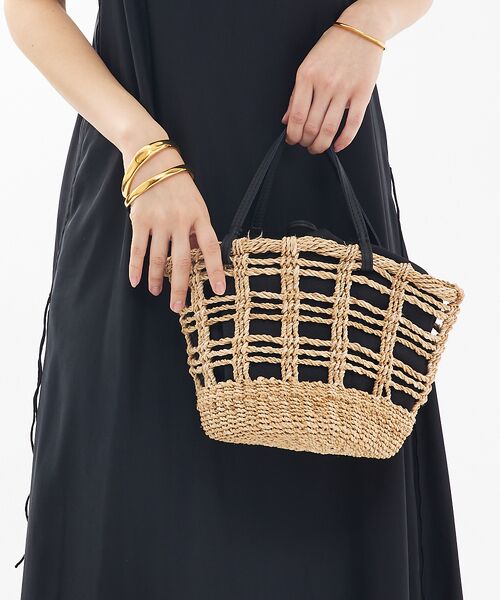 Rouge vif la cle / ルージュ・ヴィフ ラクレ かごバック | 【The Bagmati/ザ バグマティ】巾着付カゴバッグ | 詳細1