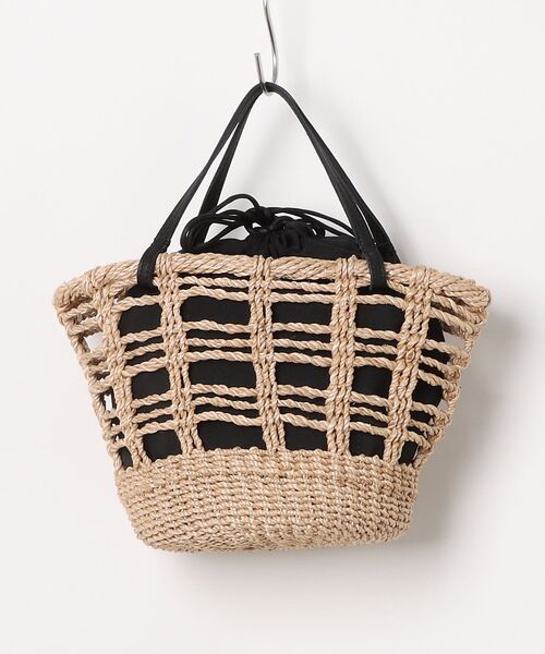 Rouge vif la cle / ルージュ・ヴィフ ラクレ かごバック | 【The Bagmati/ザ バグマティ】巾着付カゴバッグ | 詳細3