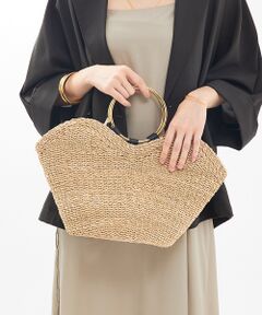 Rouge vif la cle / ルージュ・ヴィフ ラクレ かごバック | 【The Bagmati/ザ バグマティ】メタルリングハンドルカゴバッグ