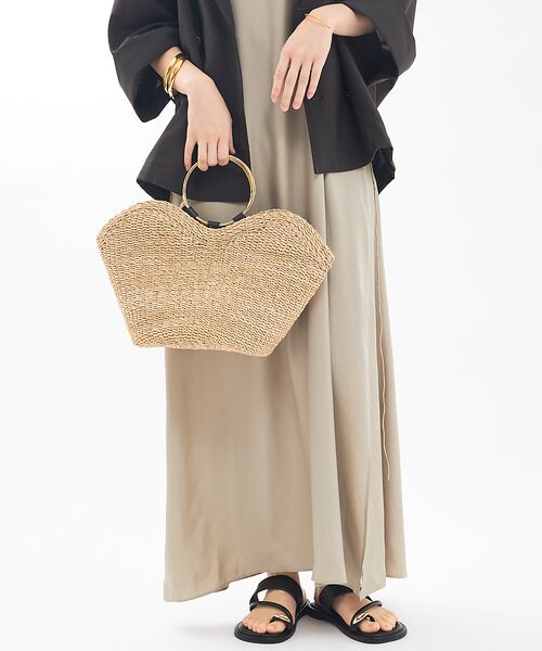 Rouge vif la cle / ルージュ・ヴィフ ラクレ かごバック | 【The Bagmati/ザ バグマティ】メタルリングハンドルカゴバッグ | 詳細1