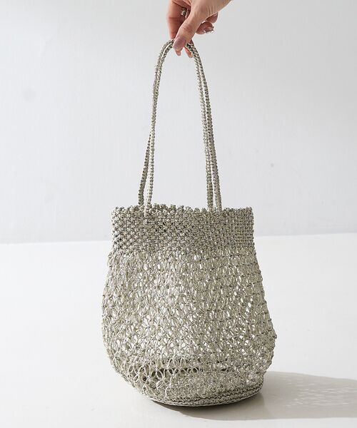 Rouge vif la cle / ルージュ・ヴィフ ラクレ トートバッグ | 【The Bagmati/ザ バグマティ】メタリックネットバッグ | 詳細11