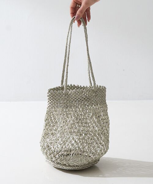 Rouge vif la cle / ルージュ・ヴィフ ラクレ トートバッグ | 【The Bagmati/ザ バグマティ】メタリックネットバッグ | 詳細13