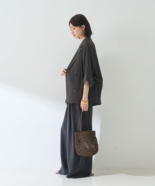 Plantation 皮メッシュバッグ FREAK'S STORE トートバッグ BAGMATI/バグマティー ロゴメッシュ