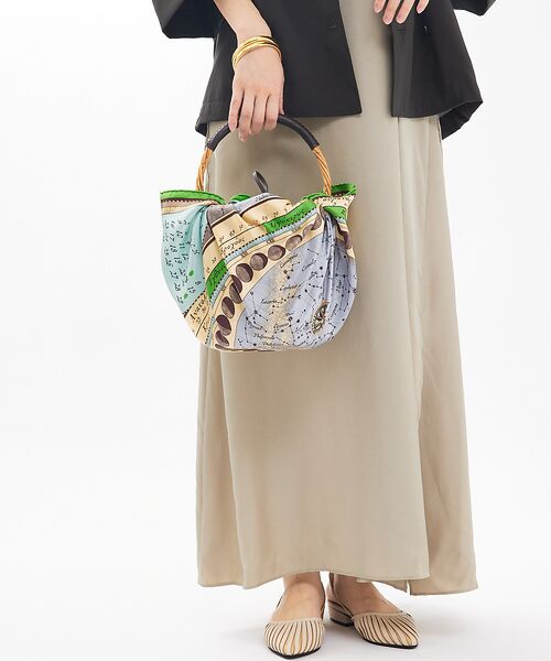 Rouge vif la cle / ルージュ・ヴィフ ラクレ かごバック | 【manipuri/マニプリ】カゴバッグスカーフセット | 詳細11