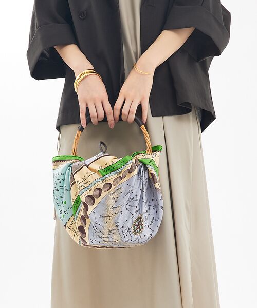 Rouge vif la cle / ルージュ・ヴィフ ラクレ かごバック | 【manipuri/マニプリ】カゴバッグスカーフセット | 詳細12